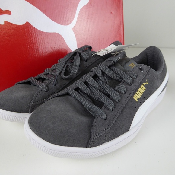 Puma Suede Leather Vikky Sneaker Shoes NIB Women’s - Picture 1 of 7